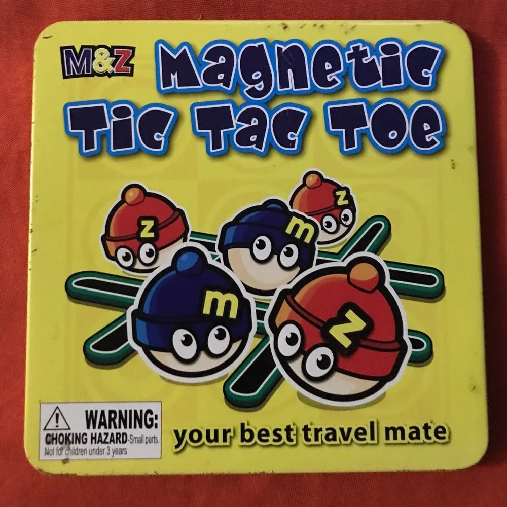 Magnetic Tic Tac M&Z Toy-Goes well during Traveling